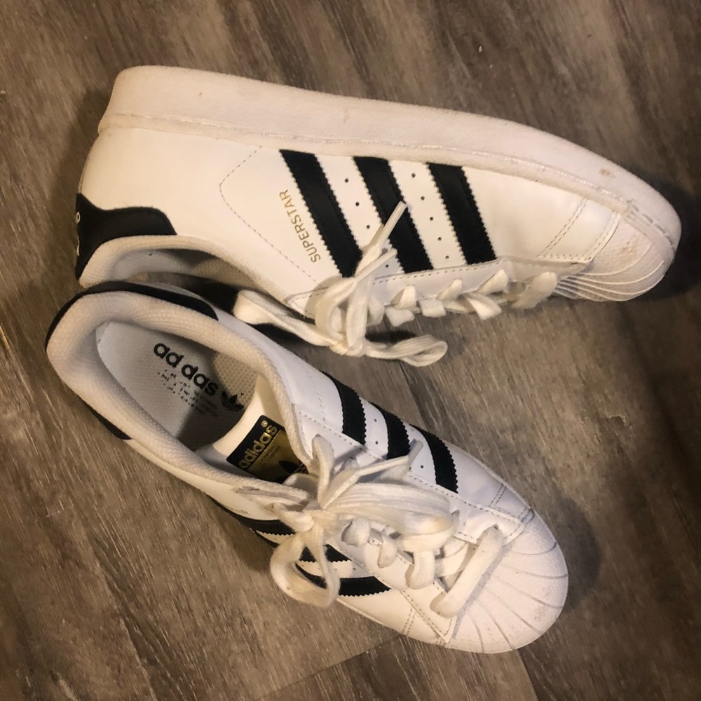 Adidas shoes.